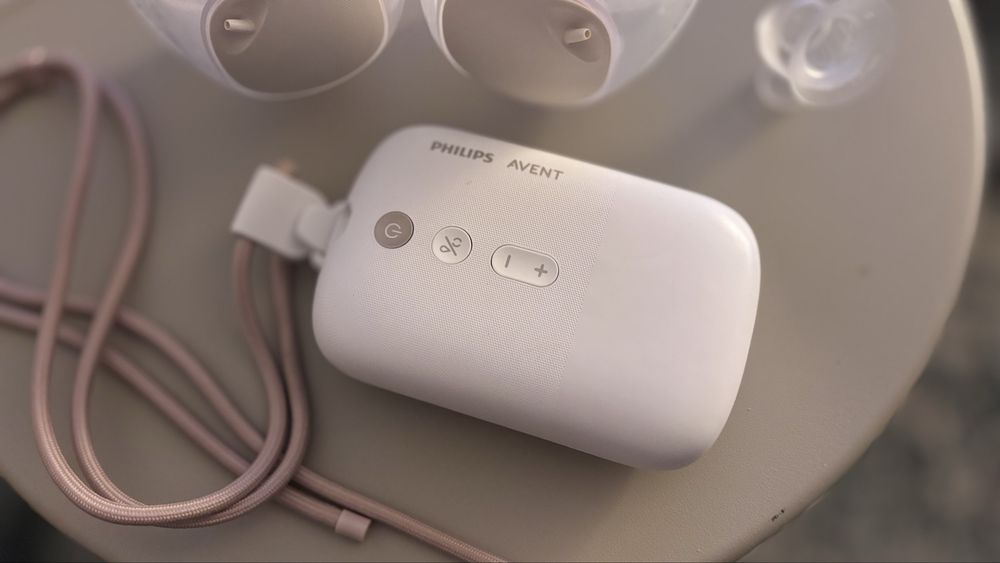 Pompa pentru san dubla handsfree Philips AVENT
