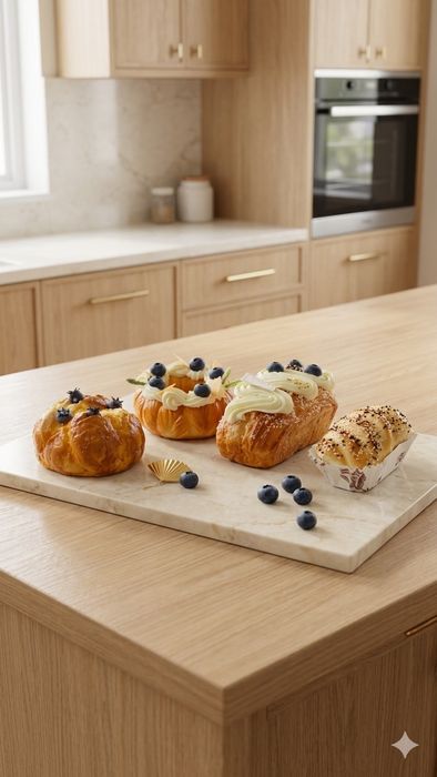 Набор муляжей пирожных