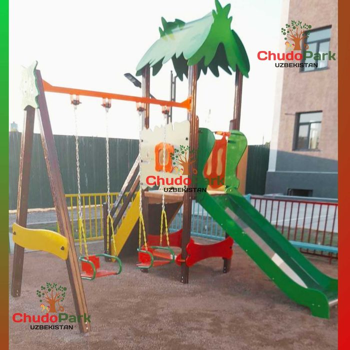 Sirpanchiq "Tropica" (Детская площадка, качели)