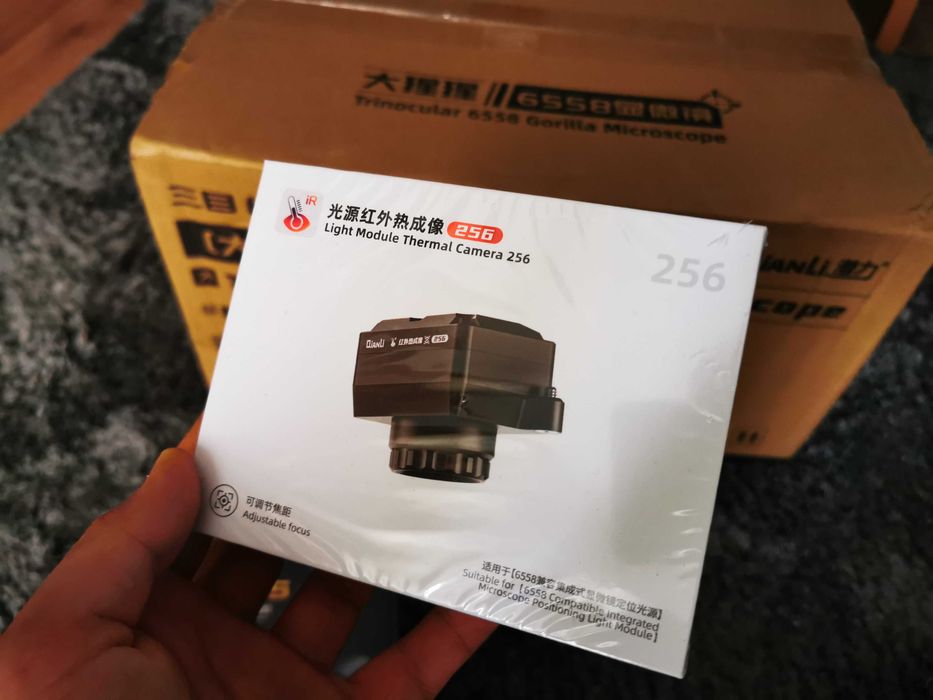Microscop camera 4K TERMALA Qianli Gorilla 6558 reparatii gsm telefon