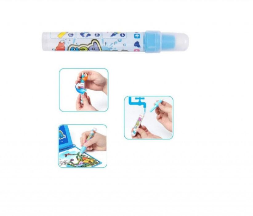 Книжка за оцветяване Magic WaterDraw