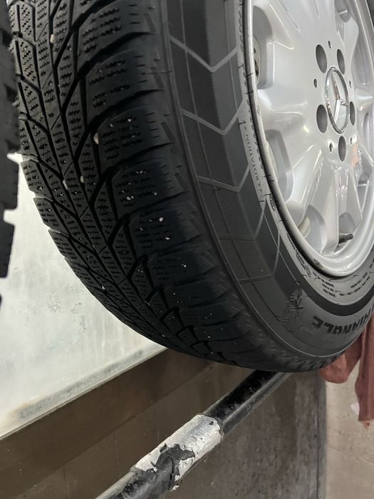 Диски с резиной на мерседес