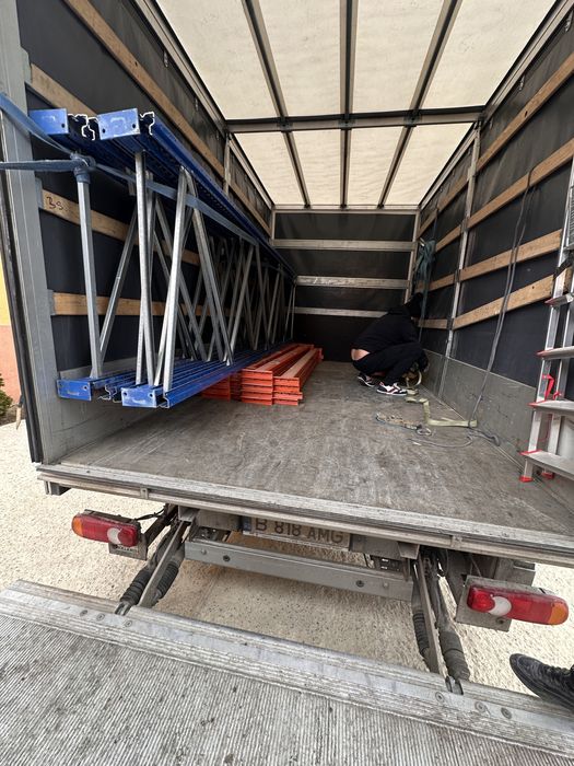 Rafturi metalice in stoc mai multe detali sunati