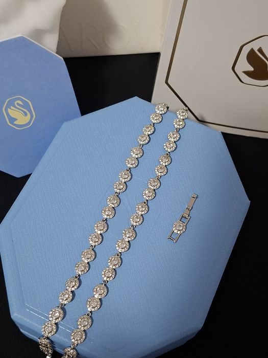 Colier elegant cu cristale – set complet, ideal cadou