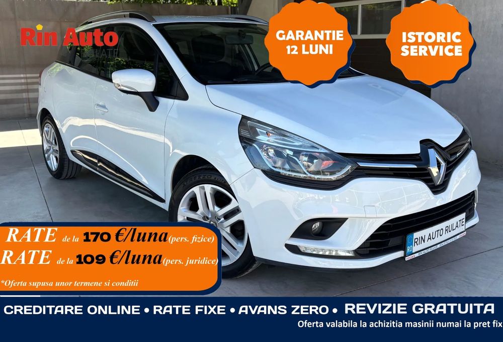 Renault Clio Benzina 90 CP ~ Posibilitate vanzare si in RATE ~ Credit Leasing TVA