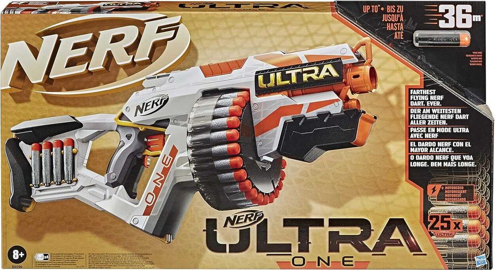 Nerf Бластер - Ultra ONE Нърф Hasbro Голям пистолет оригинални стрели