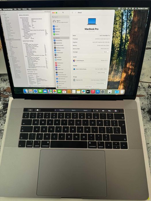 MacBook Pro 15inch-2019