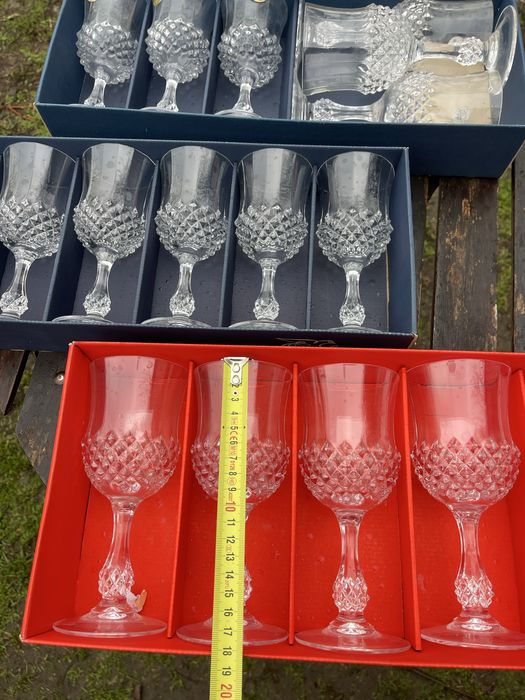 3 seturi de pahare din cristal