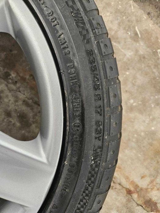 Vand 1 buc. roata rezerva Audi 235/45 R17 (Janta si anvelopa)