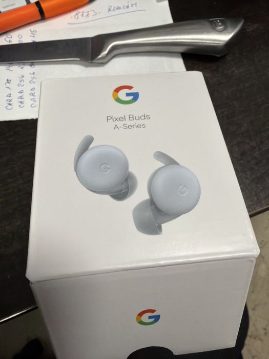 Casti google pixel buds a series blue noi nefolosite originale