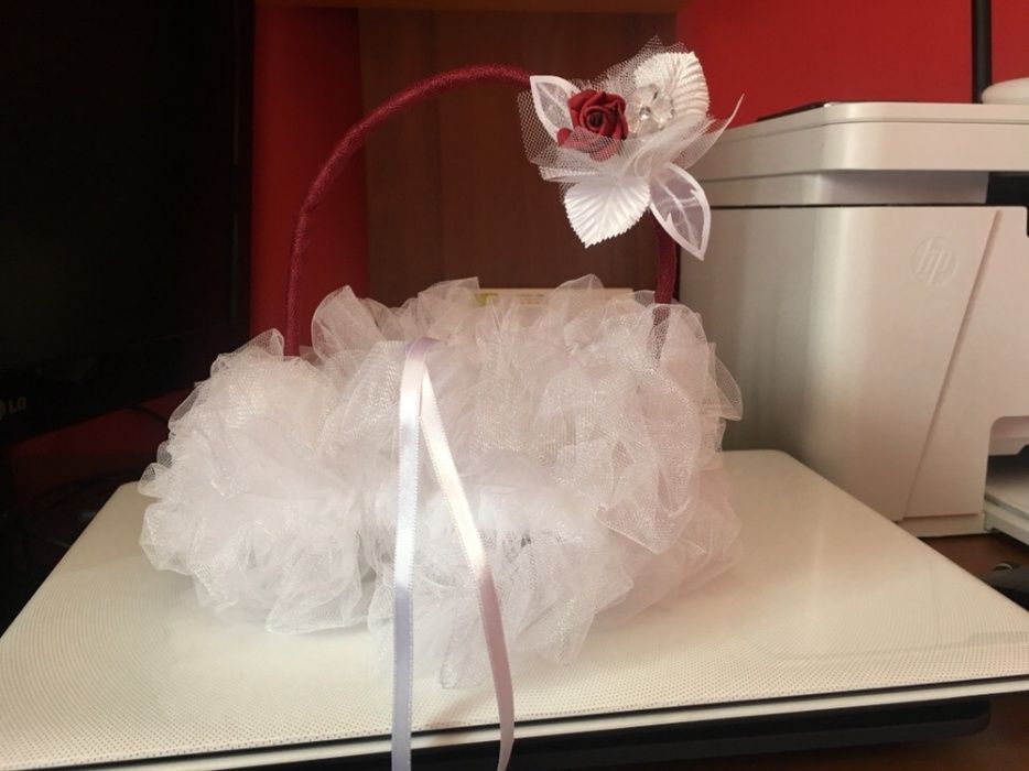 Сватбена кошничка за халки