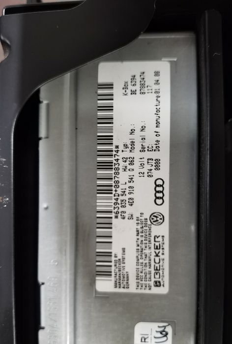 Magazie Cd changer Modul navigație MMI 2G Audi  A6