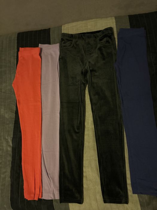 Lot colanti fete, marimea 134