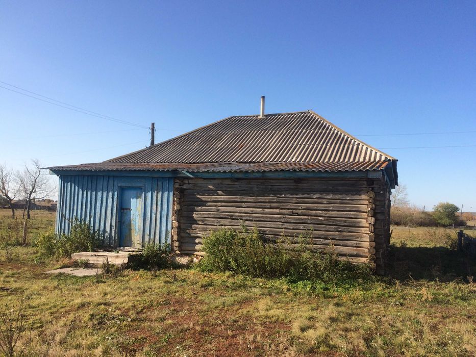 Дом деревянный в селе (сосновый)