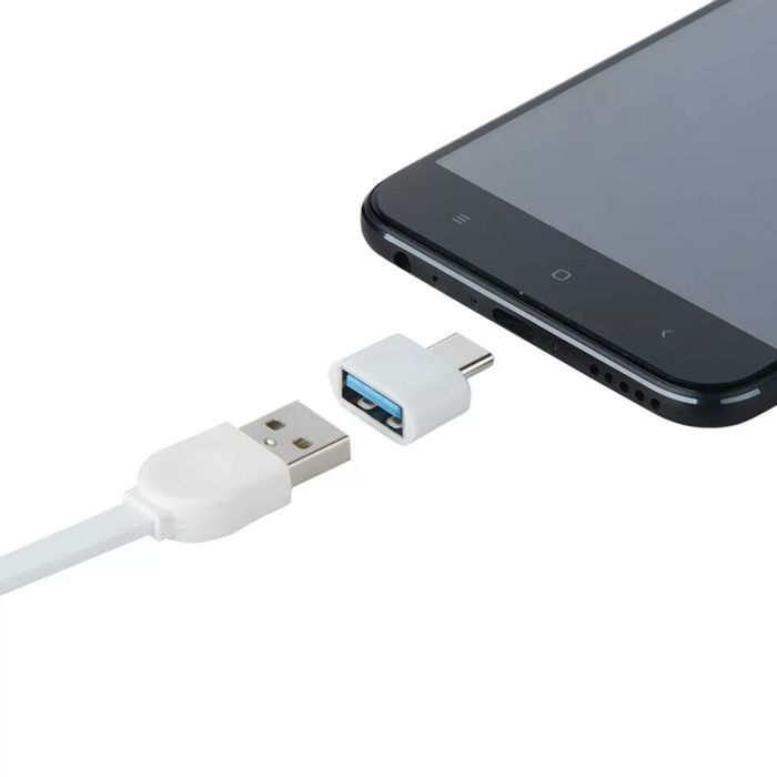 Переходник адаптер HUB USB OTG Type C юсб отг тайп С хаб тройник флешк
