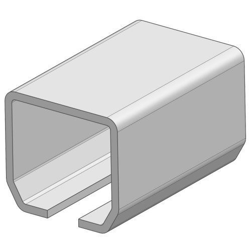 Sina galvanizata 3m C75H pentru porti autoportante