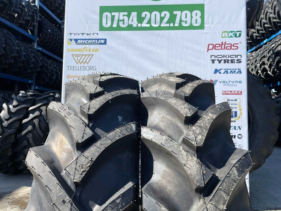 Anvelope noi agricole de tractor MRL 12.4-28 8PR Cauciucuri de U445