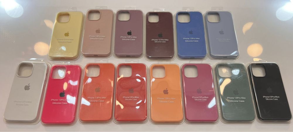 Huse iPhone Silicon cu Logo Apple | Sigilate | 13 / 14 / 15 / 16 / 17