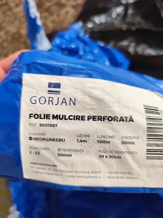 Folie mulcire perforata