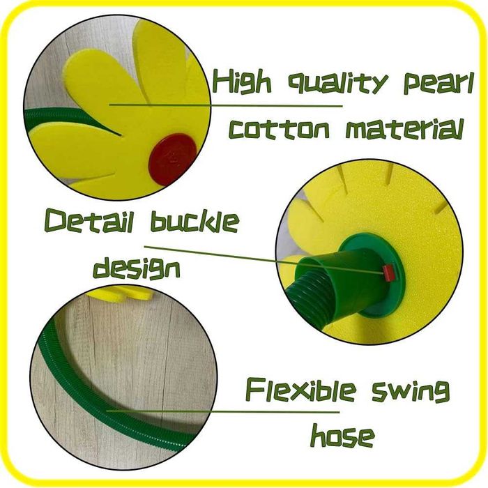 Танцуващо цвете- пръскачка- 102 см- Crazy Flower- 3 цвята