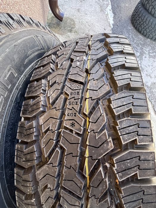 Чисто нови гуми за джип