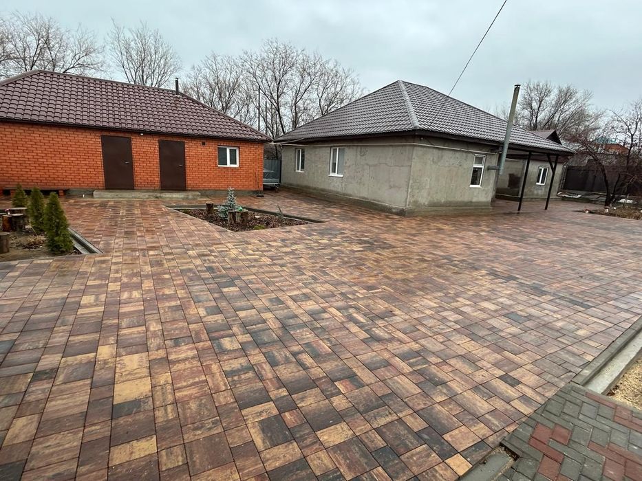 Брусчатка укладка