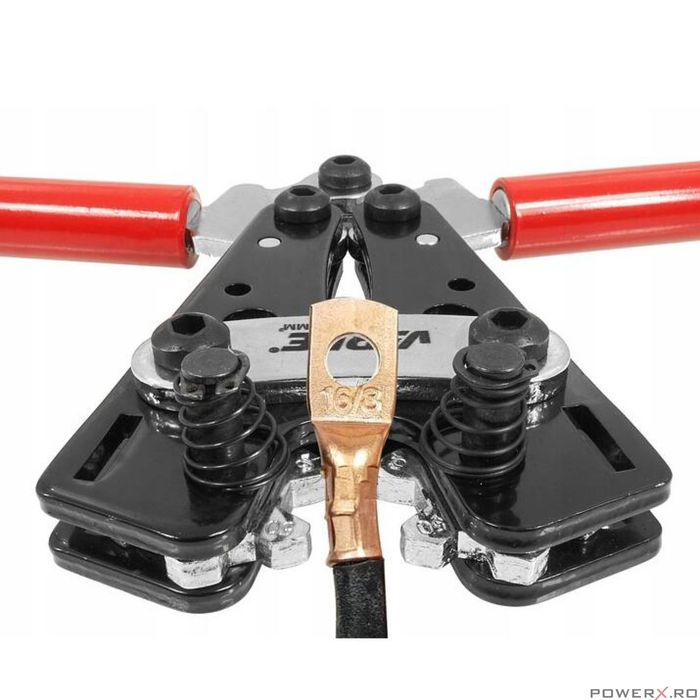 Cleste pentru sertizare, 6-50 mm, forta 8 tone, lungime 40cm, Verke