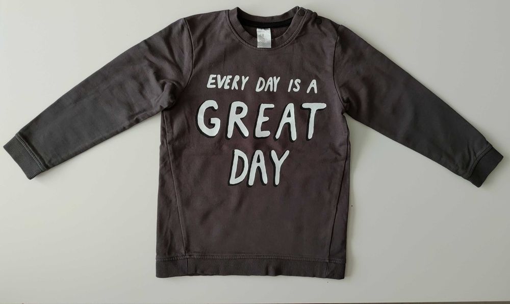 Set 3 Bluze din bumbac gros H&M  marime 104 2-3 ani 3-4 ani