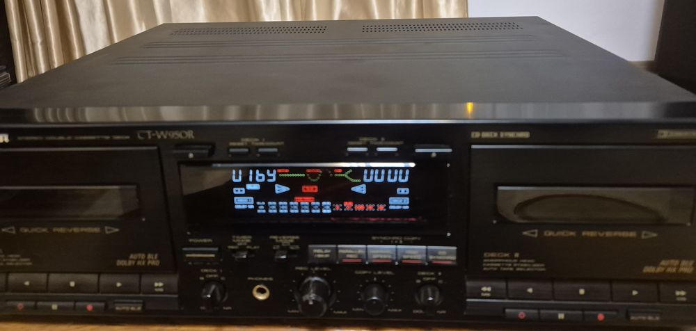 Dublu deck Pioneer cap de serie