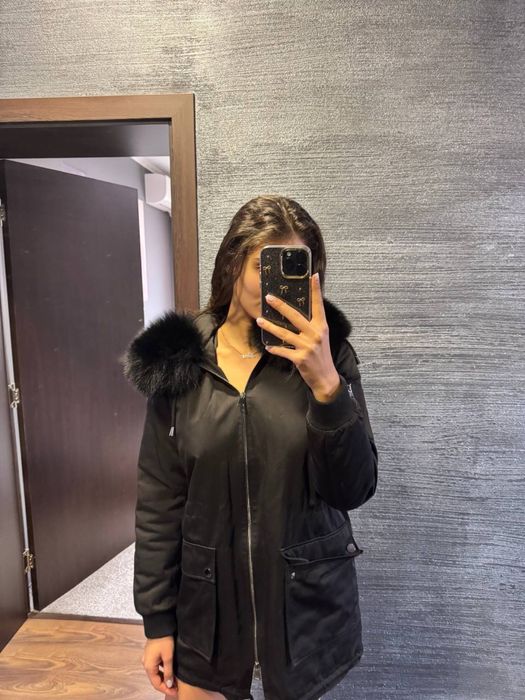 Яке с естествен косъм