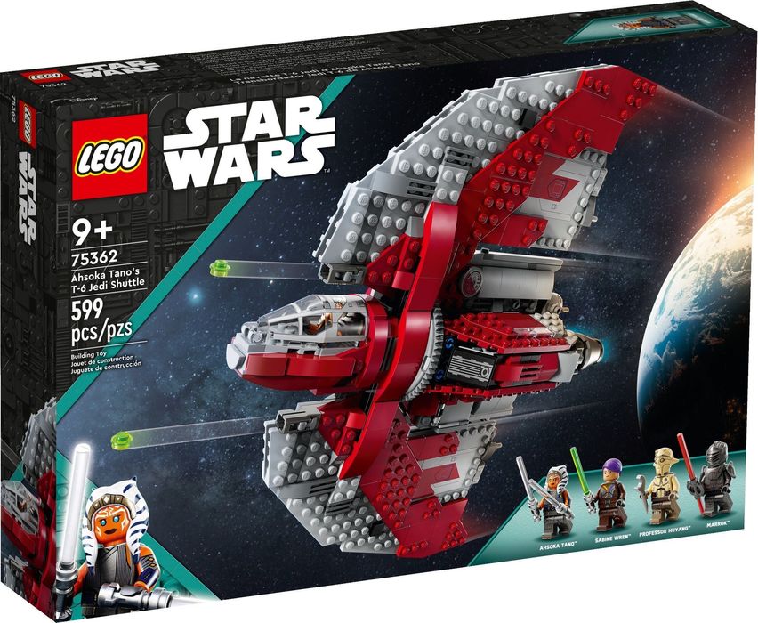 Lego 75362 - Ahsoka Tano's T-6 Jedi Shuttle - Sigilat