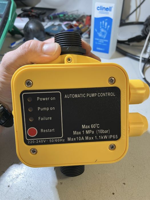 Prescontrol/Control automat pentru pompa apa
