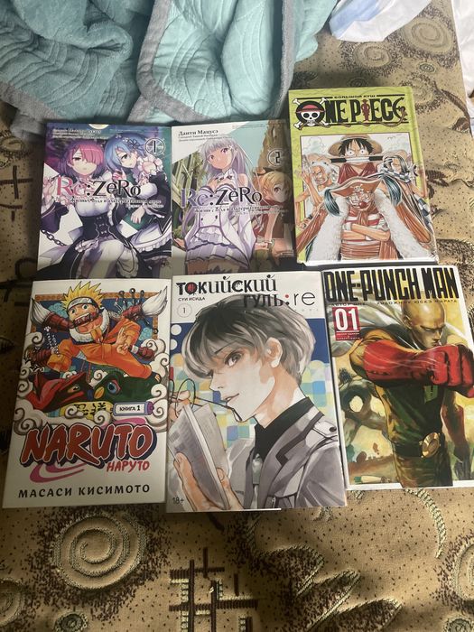 Манга по разным аниме