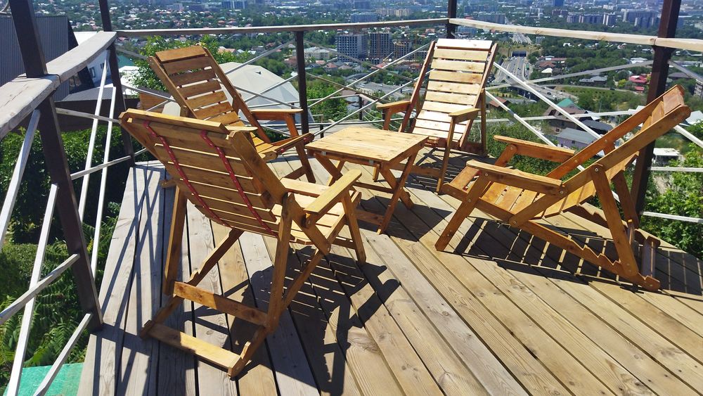 Кресло-шезлонг складной