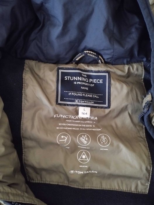 Зимно яке  Том Таilor за момче 11-12 год.