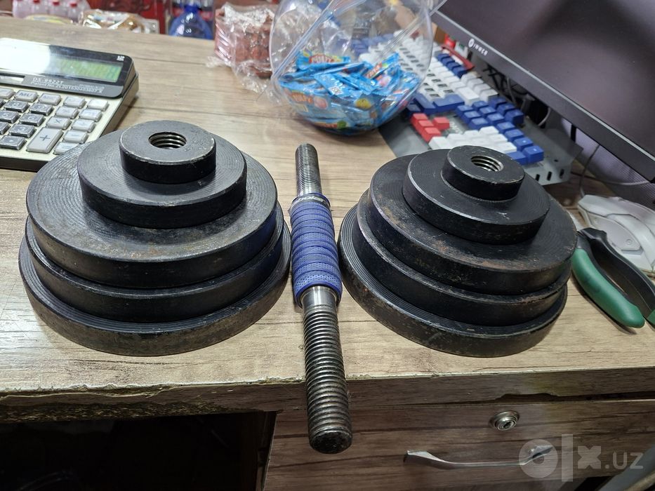 Gantel toshlar 25 kilolik 2ta