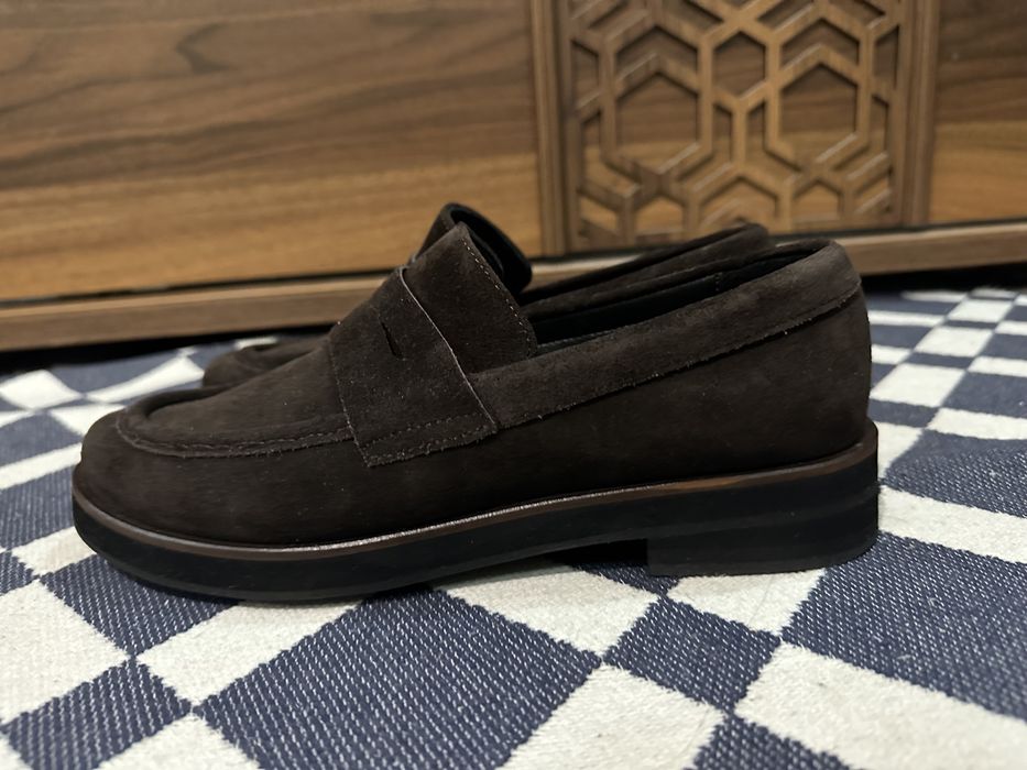 Продам замшевые лоферы