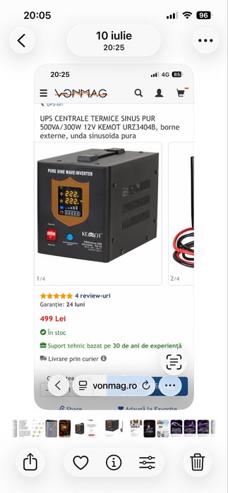 Sursă pentru centrală 500 w