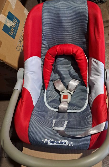 Столче за кола и кошница за носене на Chipolino.