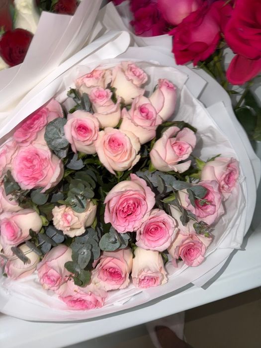 Цветы розы, 25 штук