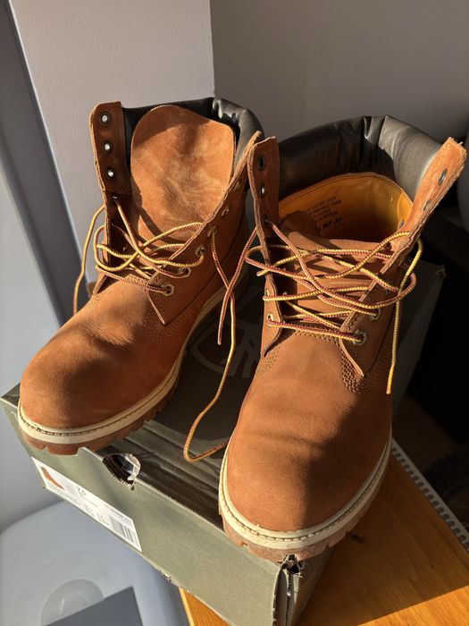 Timberland 6 Inch Rust Nubuck, size 41