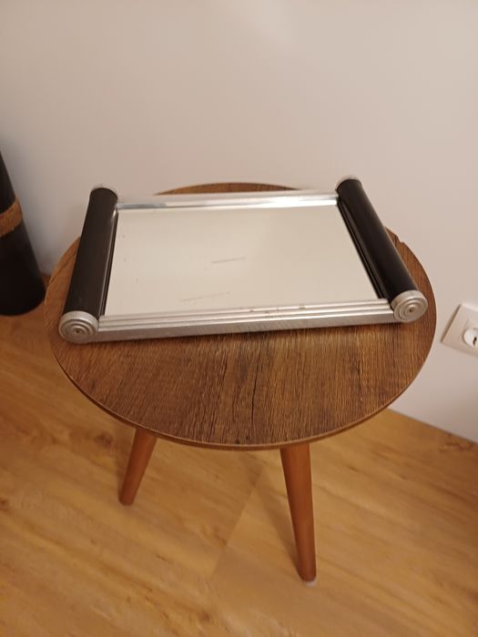 Accesoriu decorațiune vintage colectie sticla lemn Franța 1930