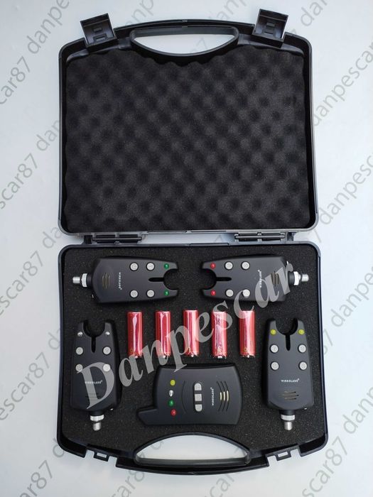 Set 4 Avertizori cu Statie Wind Blade 527 cu 4 swingeri mk2 si penar