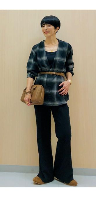 Uniqlo Элегантные расклешенные брюки