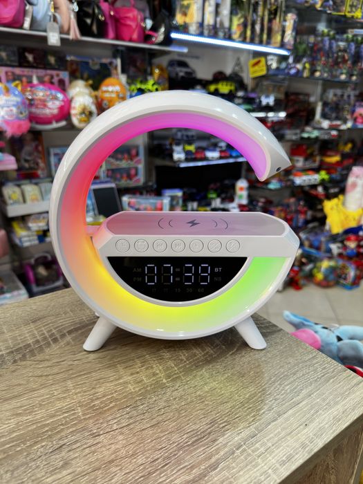 G-Smart LED 3в1 Лампа с безжична тонколона и безжично зарядно