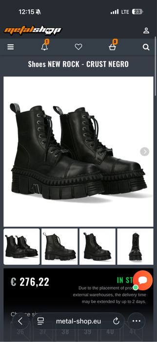 new rock shoes/ ню рок обувки