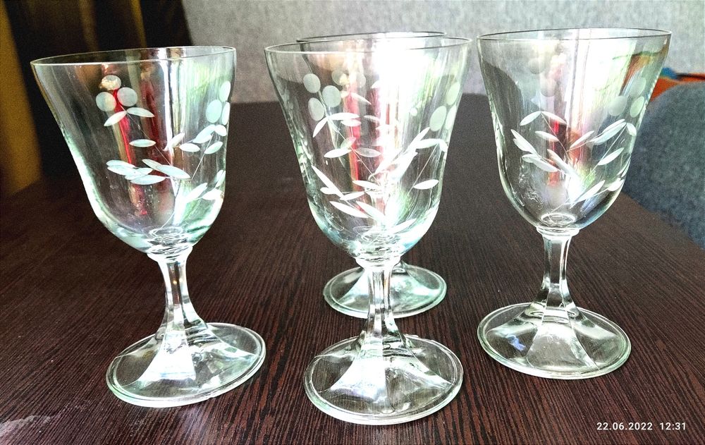 Фужеры винтажные