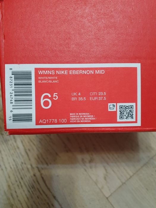 Nike Ebernon Mid, 37, noi