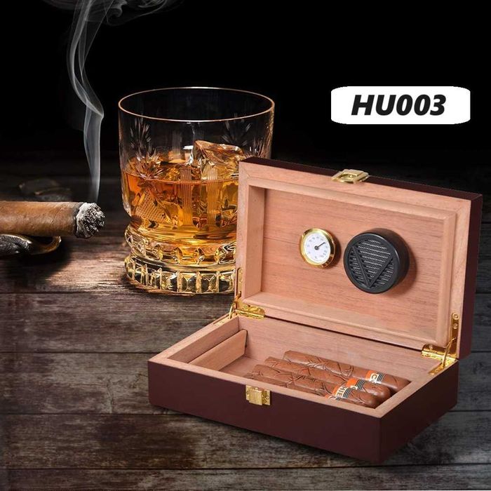 Кутия за пури хумидор кедрово дърво пура cohiba galiner цигари запалка