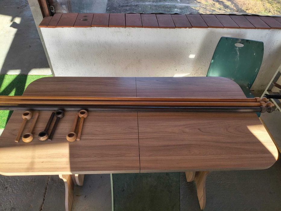 Galerie din lemn pentru perdea 160cm